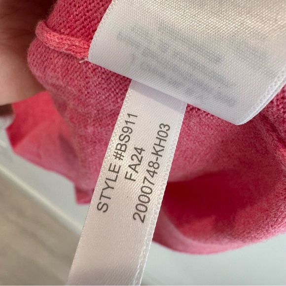 NWT J Crew Cotton Cashmere Petal Pink Polo XS - Picture 7 of 8